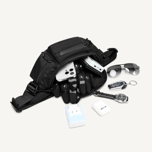 Reeyee 6.5L Expandable Waist Pack for Cycling and Outdoor Activities