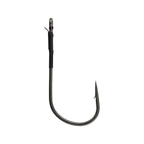Heavy Cover Fishing Hooks - Smoke Satin, Size 4/0 (4 Count)
