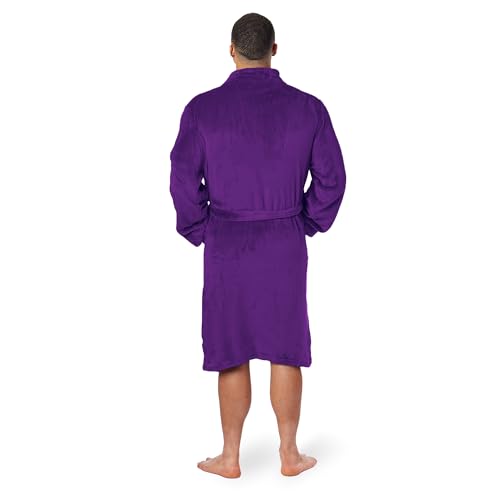 Northwest Lakers Silk Touch Bathrobe - Unisex Officially Licensed Large-X-Large