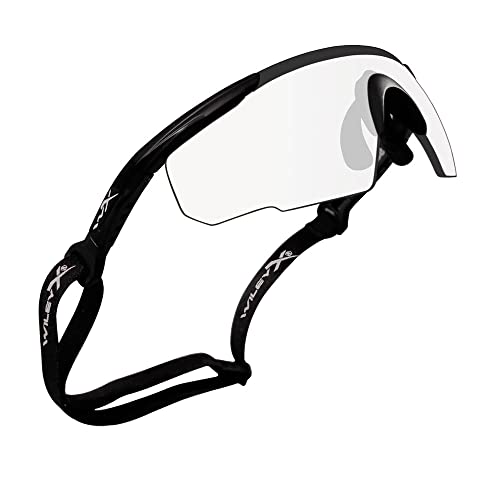 Wiley X Saber Advanced Safety Glasses - Matte Black Frame with Clear Shields