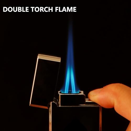 Dragon Pattern Mini Torch Lighter - Black, Refillable & Windproof