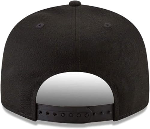 New Era MLB Boston Red Sox 9Fifty Adjustable Snapback Hat Cap - Black White