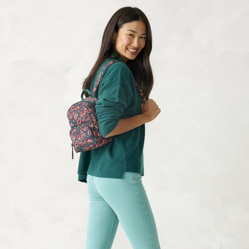 Vera Bradley Women's Mini Banbury Backpack Victorian Vines One Size