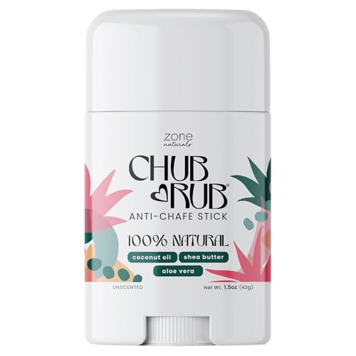 Natural Anti-Chafing Stick - 1.5 oz Friction Defense for Thighs & Arms