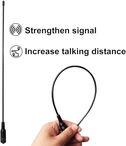 Dual Band Antenna for Ham Radios - 120/300MHz, 2 Pack
