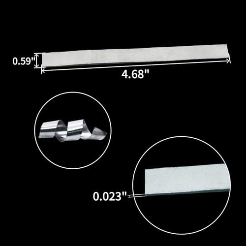 Fishing Soft Lead Strips - 0.6mm, 30-33 PCS Plant Anchors