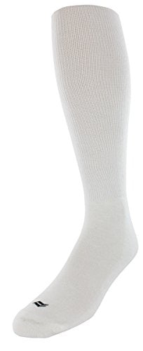 Athletic Over-the-Calf Performance Football Socks - 2 Pair Pack, White
