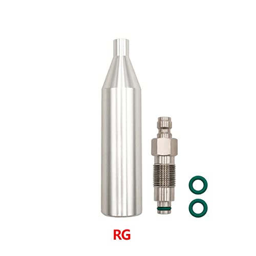 VaVoger Pneumatic Converters CO2 Kit,1pcs S-TW or RG Threaded Airsoft, BB, and Pellet Gun CO2,Replacing 12g Cylinder (for RG)