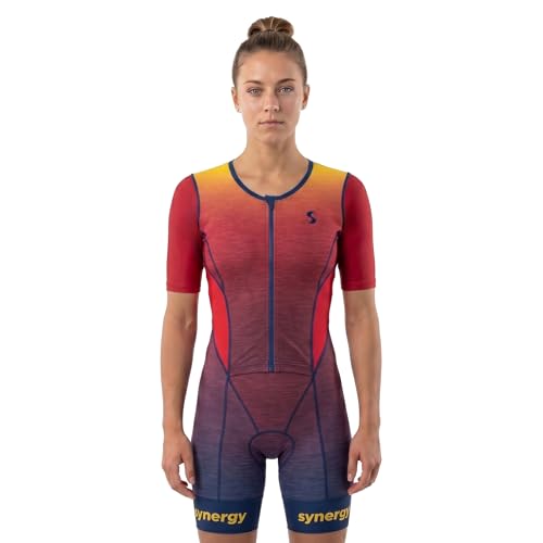 Women's Tri Suit Pro Short Sleeve Trisuit for Triathlons