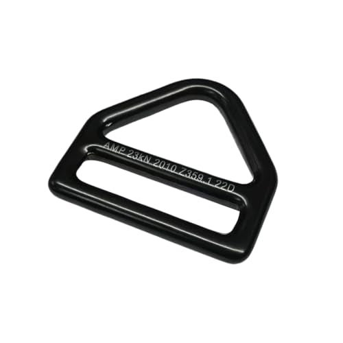 Fusion Climb Black Triangle D-Ring 23kN Load Capacity Fall Protection Equipment