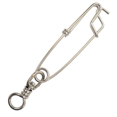 Stainless Steel Shark Clip for Scuba Diving - 4" x 1" Clip#02 W/ Bolt