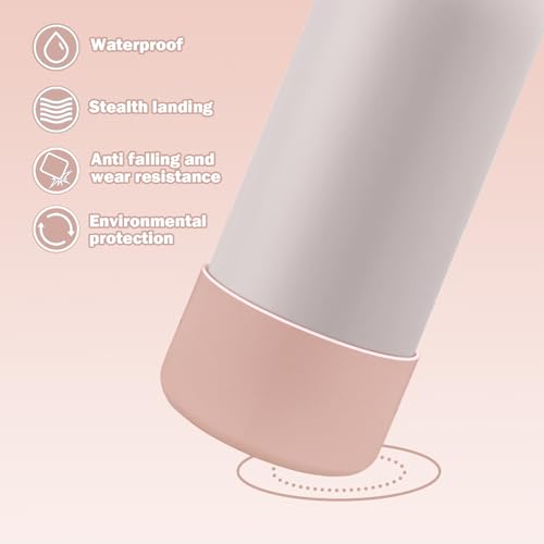 Silicone Boot for Owala FreeSip Water Bottle - Chambray/Pink Dusk