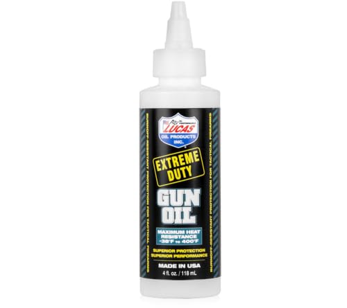 Extreme Duty Gun Oil - 4 Ounces, High Heat Resistance