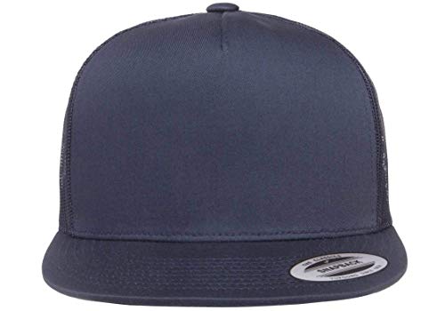 Yupoong YP Classics Trucker Hat - Navy, One Size | Flexfit