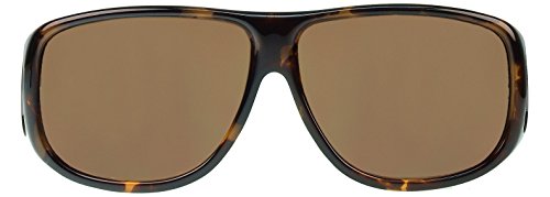 Jonathan Paul Fitovers Aviator Sunglasses - Tort order: Tortoiseshell / Polarvue Amber