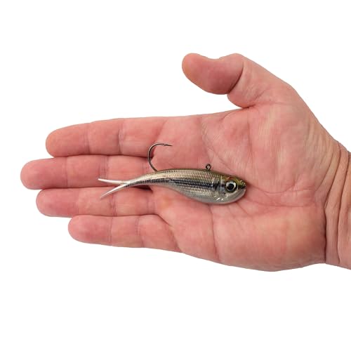 PowerBait Power Vibe Fishing Lure - HD Blacknose Shiner, 3.75 in, 5/8 oz