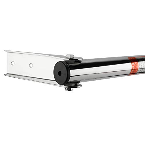 Stainless Steel Telescoping Boat Ladder with 3 Steps - Marine Grade Swimmer Access