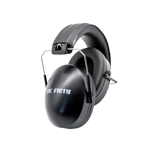 Vic Firth DB23 Drummers Practice Headphones, Black