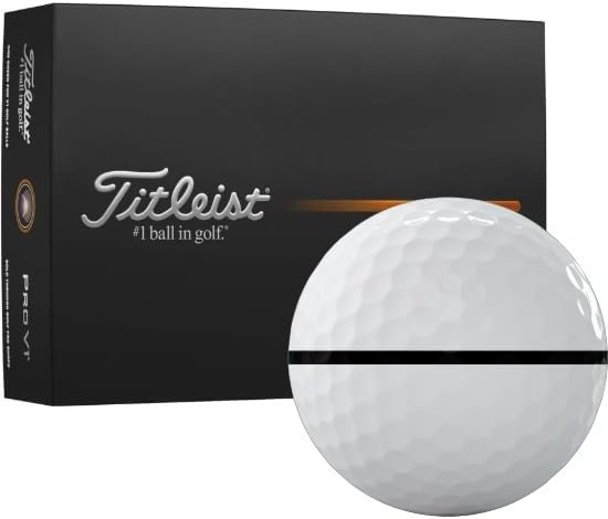 Titleist Pro V1 Golf Balls - 2025 Model with AlignXL Technology for Enhanced Accuracy