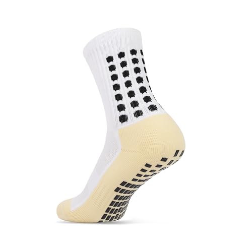 Grip Soccer Socks for Kids - 5 Pcs in Black, Blue & Red