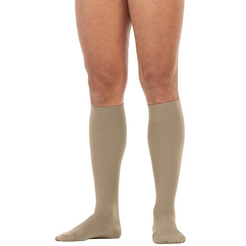 JOBST for Men Compression Socks 15-20 mmHg Knee High Medical Stockings