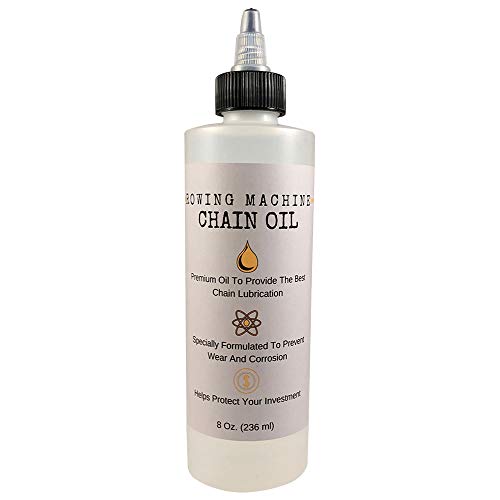 Rowing Machine Chain Oil - 8 Oz Premium Formula for Rower