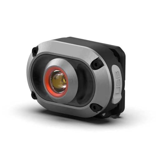 NEBO Mycro 250 Lumen Rechargeable Headlamps 2-Pack - Black, Compact & Adjustable