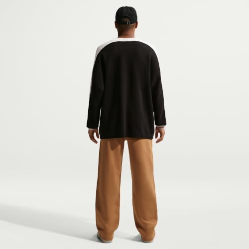 Men's Brushed Fleece Open Hem Pants - Nike Club Style
