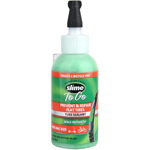 Bike Tube Puncture Repair Sealant - 4oz Non-Toxic Eco-Friendly