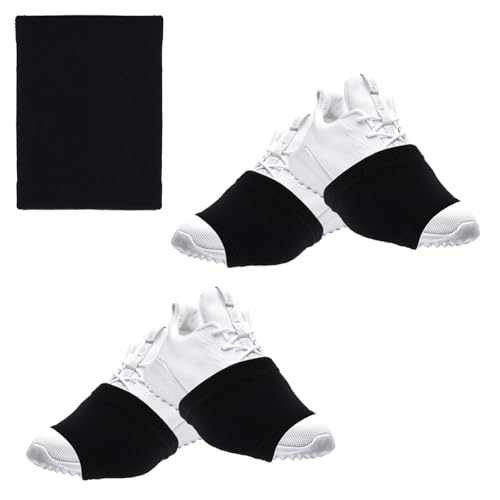 Dance Shoe Covers - Anti-Slip Socks for Dancers - Black