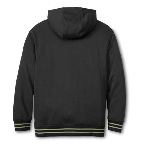 Field & Stream Tackle Twill French Terry Hoodie Black Large Unisex