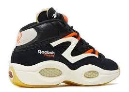 Reebok Question Pump Basketball Shoes - Black/White, Size 9M & 11W