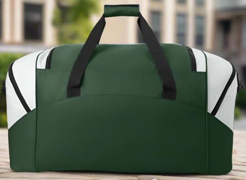 Large MSU Spartans Duffel Bag - Green Travel & Gym Bag