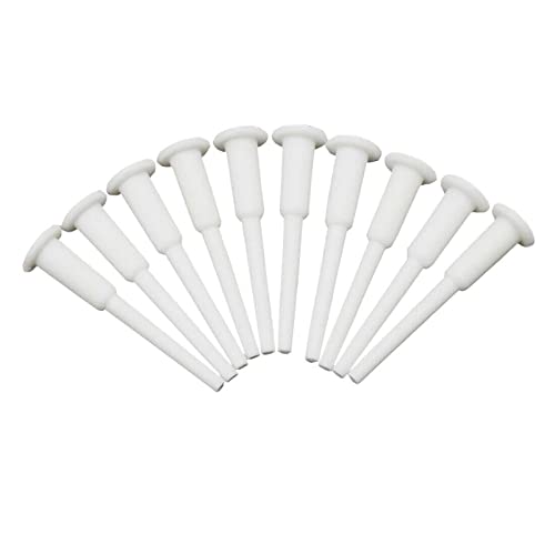 10-Pack Air Stopper Plugs for Gym Balls - Durable Plastic Nozzles