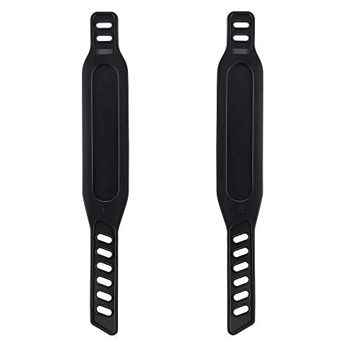 Adjustable Exercise Bike Pedal Straps - Heavy Duty Rubber