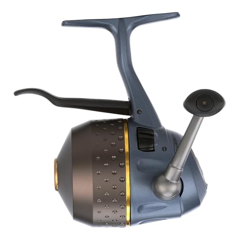 Pflueger President Spincast Reel, Size 6U Fishing Reel, Right/Left Handle Position, Aluminum Spool, Dial Drag System