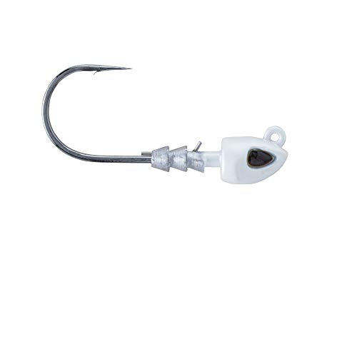 Swimbait Fishing Jigheads - Pearl White / 5/0 L Hook Size - 1oz