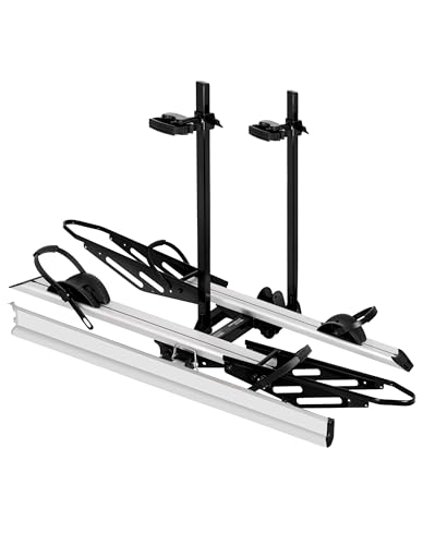Ez-Fold 2-Bike Electric Bike Rack with Ramp - 200 lbs Capacity