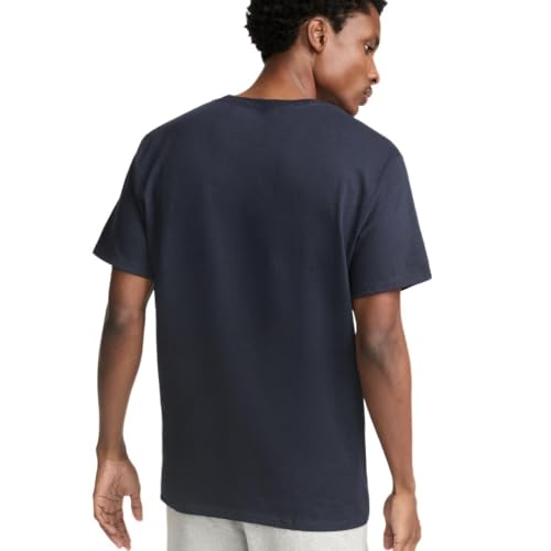 Champion Men's Classic Script Logo T-Shirt XX-Large Deep Navy - Regular & Big & Tall