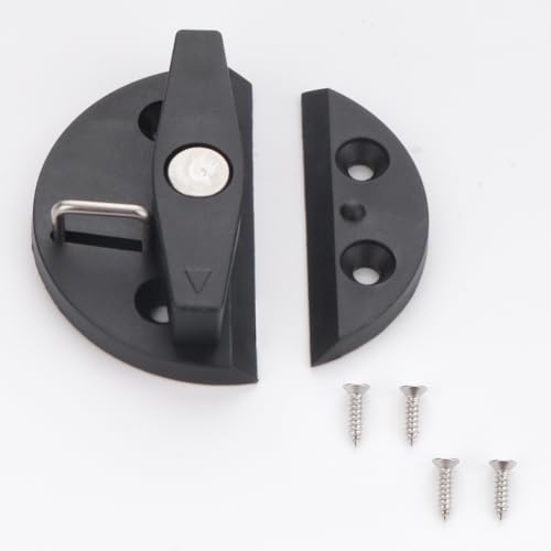 Boat Door Hatch Latch - 2 Pcs Marine Grade Nylon, 2-1/4"