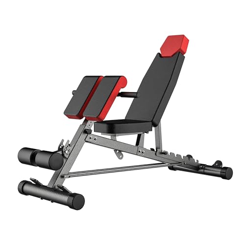 Adjustable FID Weight Bench & Roman Chair - 1,000 lb Capacity