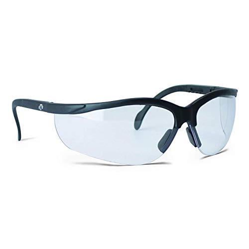 Safety Shooting Glasses with Adjustable Nose Piece - Clear