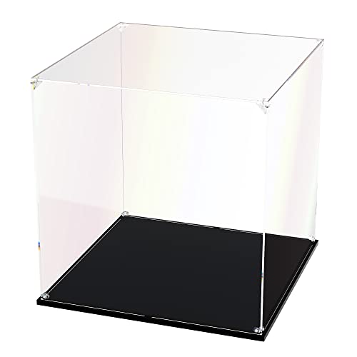 Clear Acrylic Display Case for Collectibles - 14x14x14 Inch