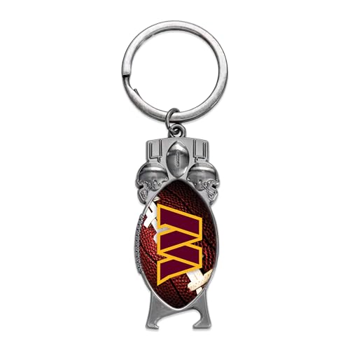 NFL Football Sculpted Bottle Opener Keychain - Washington Commanders