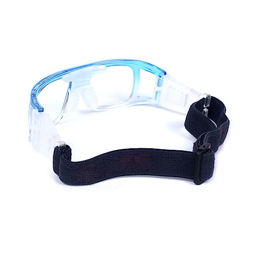 Sports Goggles for Men & Women - Black Shock-Resistant Glasses