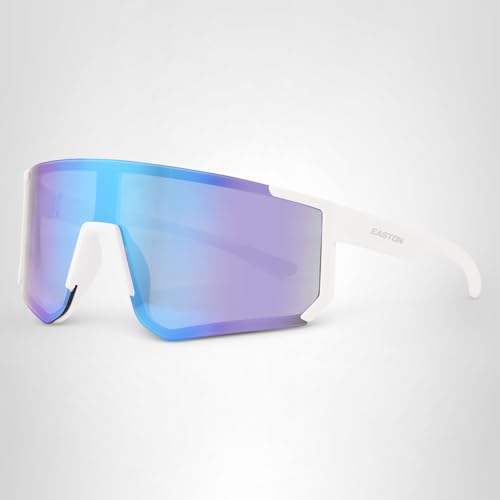 Easton Hype Shield Sports Sunglasses, White, 128 mm