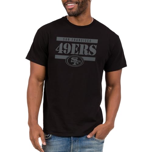 San Francisco 49ers Short Sleeve T-Shirt - X-Large - Black