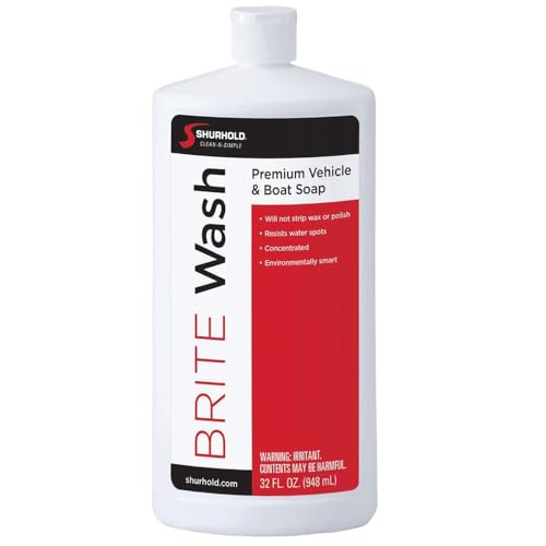 Shurhold Yacht Brite Brite Wash 32 oz. Marine Boat Cleaner & Polisher