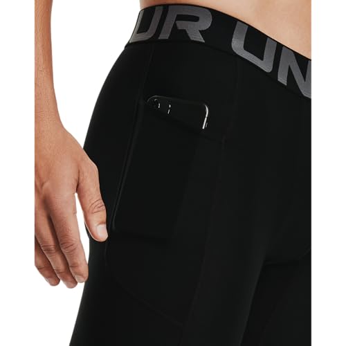 Under Armour Men's Armour HeatGear Compression Shorts XX-Large Tall Black / Pitch Gray