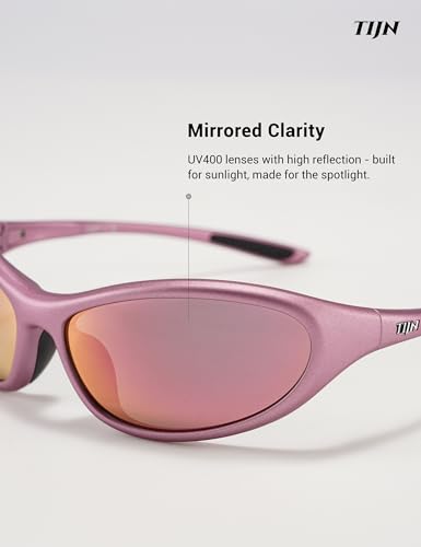 UV400 Sports Sunglasses for Men & Women - Featherlight Wraparound Fit